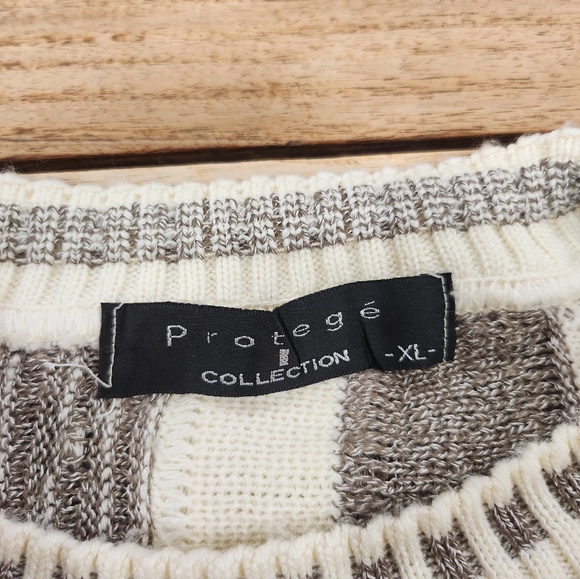 Vintage Protege Collection Coogi Inspired Grandpa Sweater Made in USA XL - Picture 2 of 12